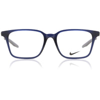 Nike Unisex Eyeglasses - Midnight Navy Plastic Square Frame Demo Lens | NIKE 5018 403 ,