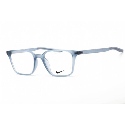 Nike Unisex Eyeglasses - Rectangular Matte Ocean Fog Plastic Frame | Nike 7126 401 ,