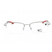 Nike Unisex Eyeglasses - Rectangular Shape Gunmetal/Black Metal Frame | NIKE 4306 073 ,