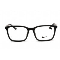 Nike Unisex Eyeglasses - Rectangular Shape Matte Black Plastic Frame | NIKE 7256 001 ,
