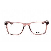 Nike Unisex Eyeglasses - Rectangular Shape Smokey Mauve Plastic Frame | NIKE 7300 250 ,