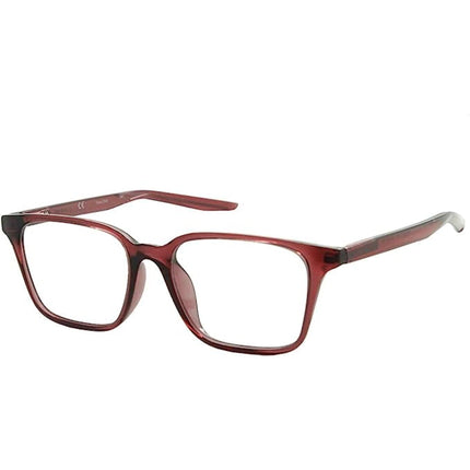 Nike Unisex Eyeglasses - Team Red Square Full-Rim Plastic Frame | NIKE 5018 601 ,