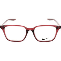 Nike Unisex Eyeglasses - Team Red Square Full-Rim Plastic Frame | NIKE 5018 601 ,