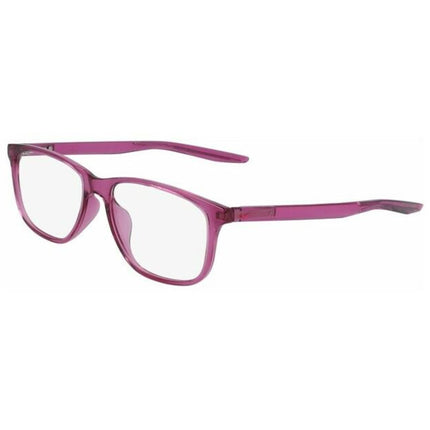 Nike Unisex Eyeglasses - True Berry Square Full-Rim Frame, 50 mm | NIKE 5019 604 ,