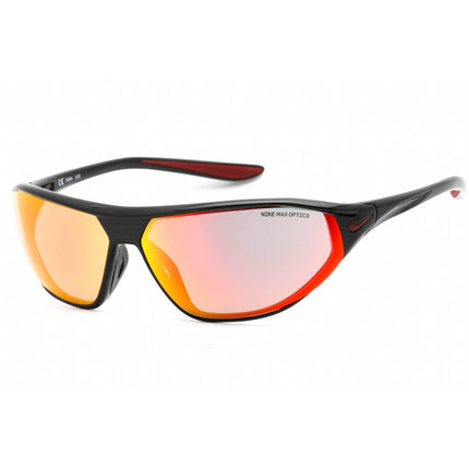 Nike Unisex Sunglasses - Black Frame Red Mirror Lens | NIKE AERO SWIFT M DQ0993 011 ,
