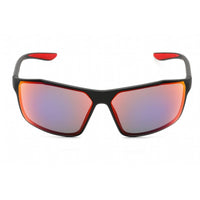 Nike Unisex Sunglasses - Black Sport Wraparound Shape Frame | WINDSTORM E CW4673 010 ,