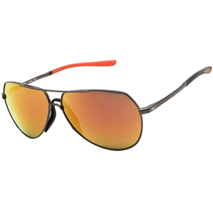 Nike Unisex Sunglasses - Dark Gunmetal/Team Orange | (NIKE OUTRIDER 20 CW1300 904) ,
