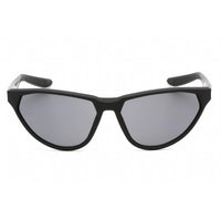 Nike Unisex Sunglasses - Full Rim Matte Black Plastic Rectangular Frame | DJ0800 010 ,