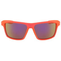 Nike Unisex Sunglasses - Gray Pink Flash Lens Acetate Rectangular Frame | (EV1062 566) ,