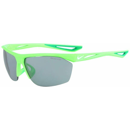 Nike Unisex Sunglasses - Half Rim Matte Volt Green Frame | NIKE TAILWIND EV0915 303 ,
