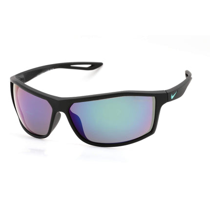 Nike Unisex Sunglasses - Intersect M Full Rim Matte Black Plastic Frame | EV1060 033 ,