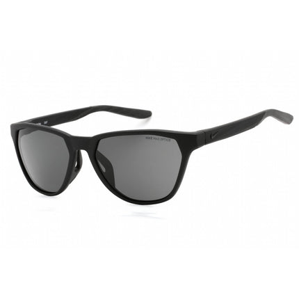 Nike Unisex Sunglasses - Matte Black Plastic Geometric | NIKE MAVERICK RISE DQ0797 010 ,