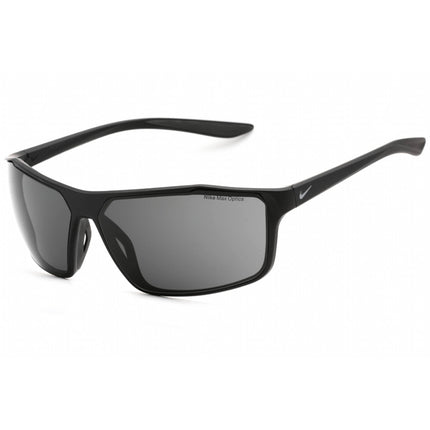 Nike Unisex Sunglasses - Matte Black/Cool Grey Rectangular | NIKE WINDSTORM CW4674 010 ,