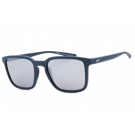 Nike Unisex Sunglasses - Matte Blue Square Shape Frame | NIKE CIRCUIT MI EV1195 401 ,