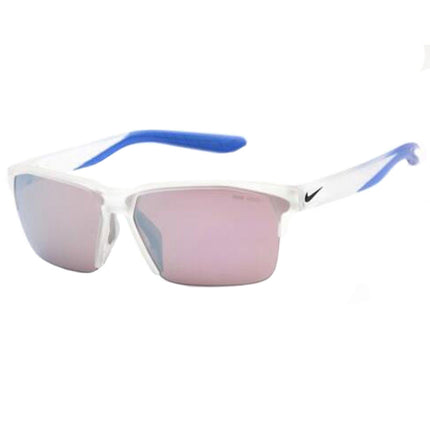 Nike Unisex Sunglasses - Matte Clear Square | (NIKE MAVERICK FREE 20 M CW7467 975) ,