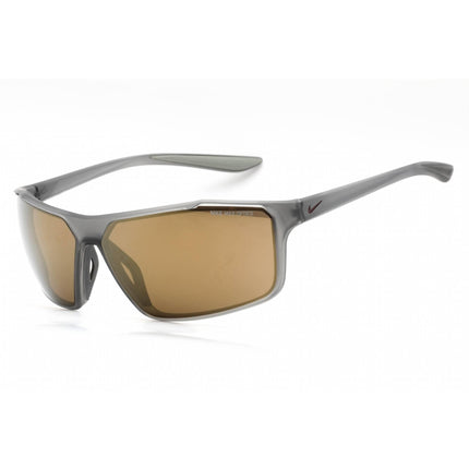 Nike Unisex Sunglasses - Matte Dark Grey Plastic Frame | NIKE WINDSTORM M CW4672 021 ,