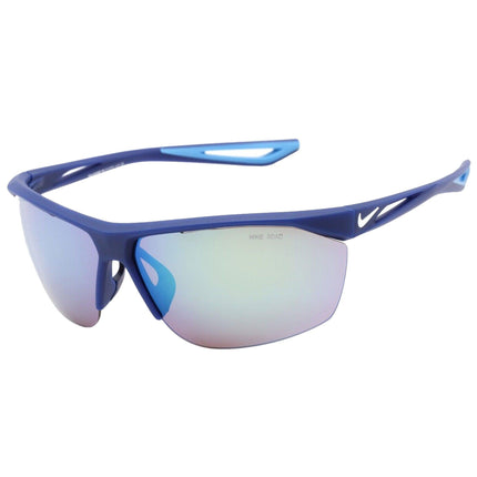 Nike Unisex Sunglasses - Matte Deep Royal Blue | (NIKE TAILWIND 19 M EV1213 413) ,