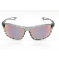 Nike Unisex Sunglasses - Matte Grey Wraparound Shaped Frame | INTERSECT M EV1060 016 ,