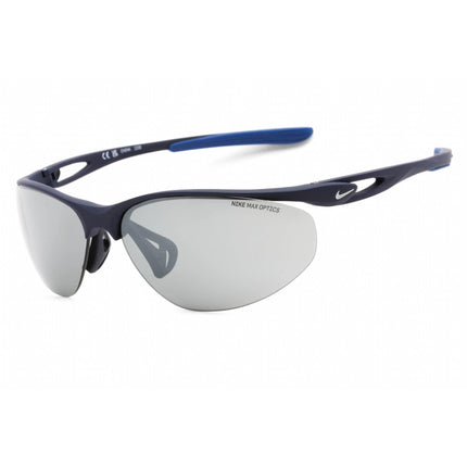 Nike Unisex Sunglasses - Matte Midnight Navy Acetate Oval | NIKE AERIAL DZ7352 410 ,