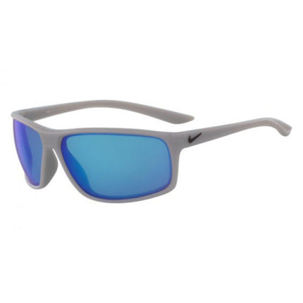 Nike Unisex Sunglasses - Matte Wolf Grey Plastic Frame | NIKE ADRENALINE M EV1113 66 ,