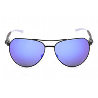 Nike Unisex Sunglasses - Satin Black Metal Aviator Frame | NIKE CLUB NINE DQ0799 012 ,