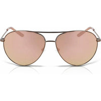 Nike Unisex Sunglasses - Walnut/Washed Coral Metal Frame | NIKE CHANCE M EV1218 266 ,