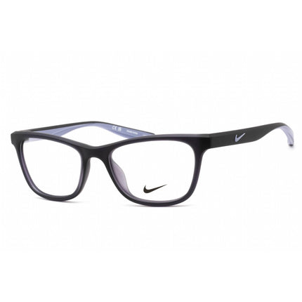Nike Women's Eyeglasses - Cat Eye Matte Cave Purple Plastic Frame | NIKE 7047 501 ,