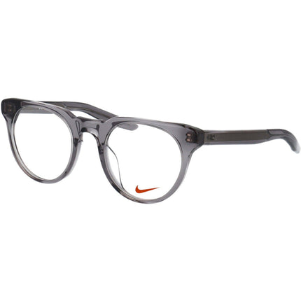 Nike Women's Eyeglasses - Grey Plastic Full Rim Round Frame Demo Lens | NIKE KD 88 30 ,
