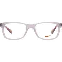 Nike Women's Eyeglasses - Hyper Violet Wolf Grey Square Full-Rim Frame | NIKE 5538 51 ,