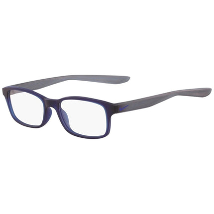 Nike Women's Eyeglasses - Matt Midnight Navy Full Rim Frame Demo Lens | NIKE 5005 400 ,