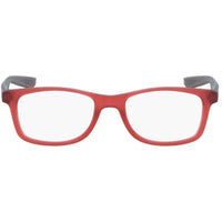Nike Women's Eyeglasses - Matt University Red Plastic Square Frame | NIKE 5004 600 ,