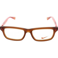 Nike Women's Eyeglasses - Solar Red Rectangular Full-Rim Frame, 48 mm | NIKE 5535 710 ,