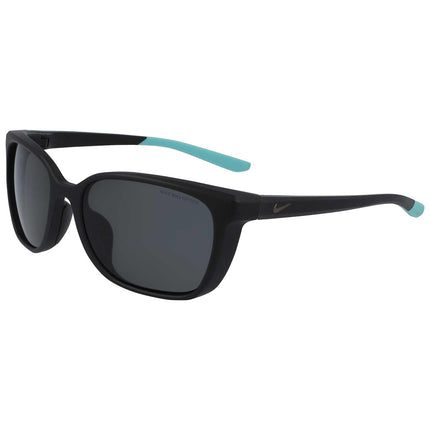 Nike Women's Sunglasses - Gray Solid Lens Tr90 Square Frame | SENTIMENT CT7886 010 ,