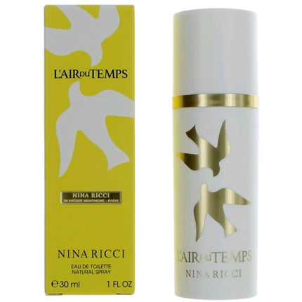 Nina Ricci Women's Eau De Toilette Spray - L'air du Temps Refined, Floral Scent, 1 oz ,