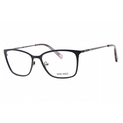 Nine West Men's Eyeglasses - Full Rim Purple Metal Rectangular Frame | NW1085 500 ,