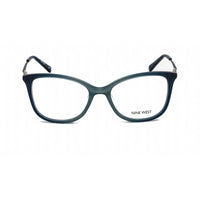 Nine West Women's Eyeglasses - Blue Gradient Plastic Cat Eye Shape Frame | NW8010 430 ,