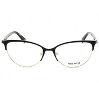 Nine West Women's Eyeglasses - Clear Demo Lens Black Cat Eye Frame | NW1084 001 ,