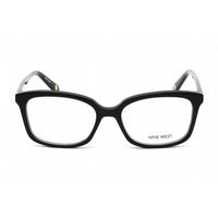 Nine West Women's Eyeglasses - Clear Demo Lens Black Plastic Square Frame | NW5178 001 ,