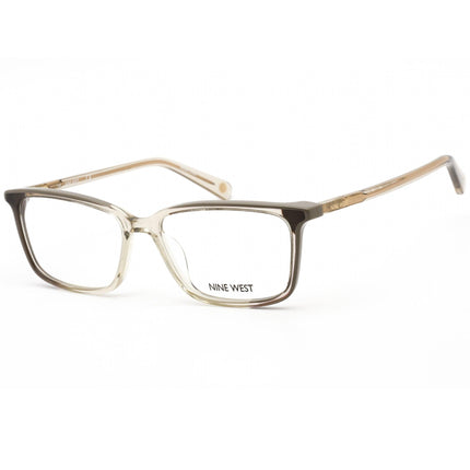 Nine West Women's Eyeglasses - Clear Demo Lens Sand Rectangular Frame | NW5160 205 ,