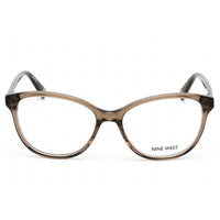 Nine West Women's Eyeglasses - Clear Lens Crystal Taupe Cat Eye Frame | NW5181 250 ,