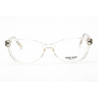 Nine West Women's Eyeglasses - Crystal Clear Plastic Rectangular Frame | NW5183 000 ,