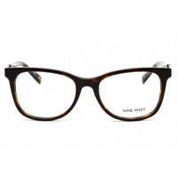 Nine West Women's Eyeglasses - Dark Tortoise Plastic Rectangular Frame | NW5186 237 ,