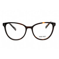 Nine West Women's Eyeglasses - Dark Tortoise Plastic Rectangular Frame | NW5196 237 ,