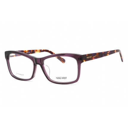 Nine West Women's Eyeglasses - Full Rim Amethyst Plastic Rectangular | NW5193X 500 ,