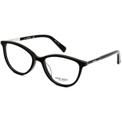 Nine West Women's Eyeglasses - Full Rim Black Plastic Cat Eye Shape Frame | NW5180 001 ,