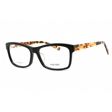 Nine West Women's Eyeglasses - Full Rim Black Plastic Rectangular Frame | NW5193X 001 ,