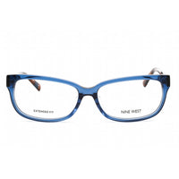 Nine West Women's Eyeglasses - Full Rim Blue Plastic Rectangular Frame | NW5198X 400 ,