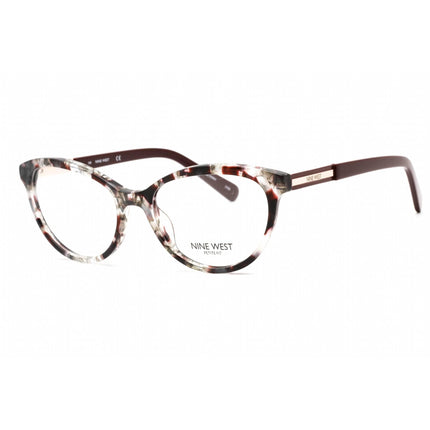 Nine West Women's Eyeglasses - Full Rim Burgundy Pearlized Tortoise Frame | NW5185 618 ,