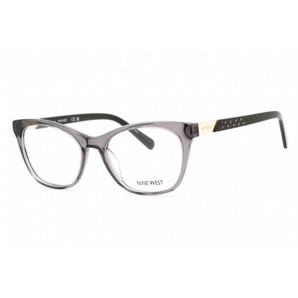 Nine West Women's Eyeglasses - Full Rim Crystal Grey Plastic Cat Eye | NW5204 014 ,