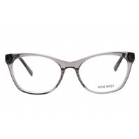 Nine West Women's Eyeglasses - Full Rim Crystal Grey Plastic Cat Eye | NW5204 014 ,